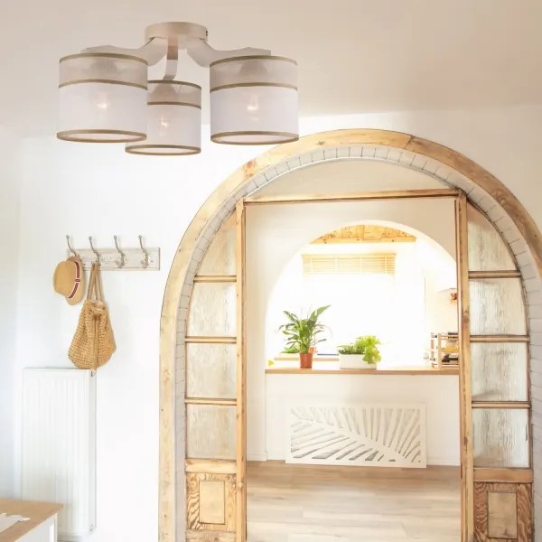 Lustr de plafon ANDREA 3xE27/60W/230V