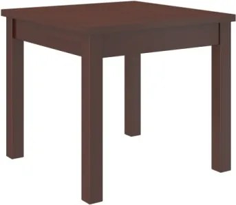 Masa patrata, RODOS 38, ADRK Furniture (Culoare: Nuc inchis)