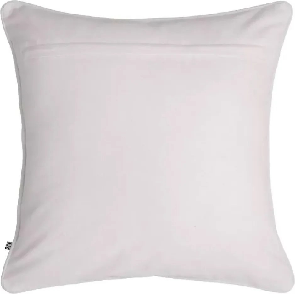 Perna decorativa design LUX Sabrosa 50x50cm, albastru/ alb