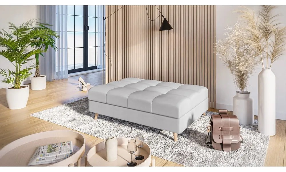 Taburet gri Ariella – Ropez