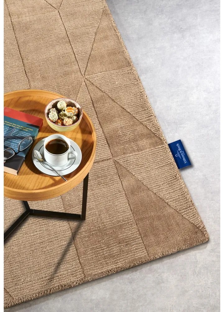 Covor bej țesut manual din lână 120x170 cm Ursule – Villeroy&amp;Boch