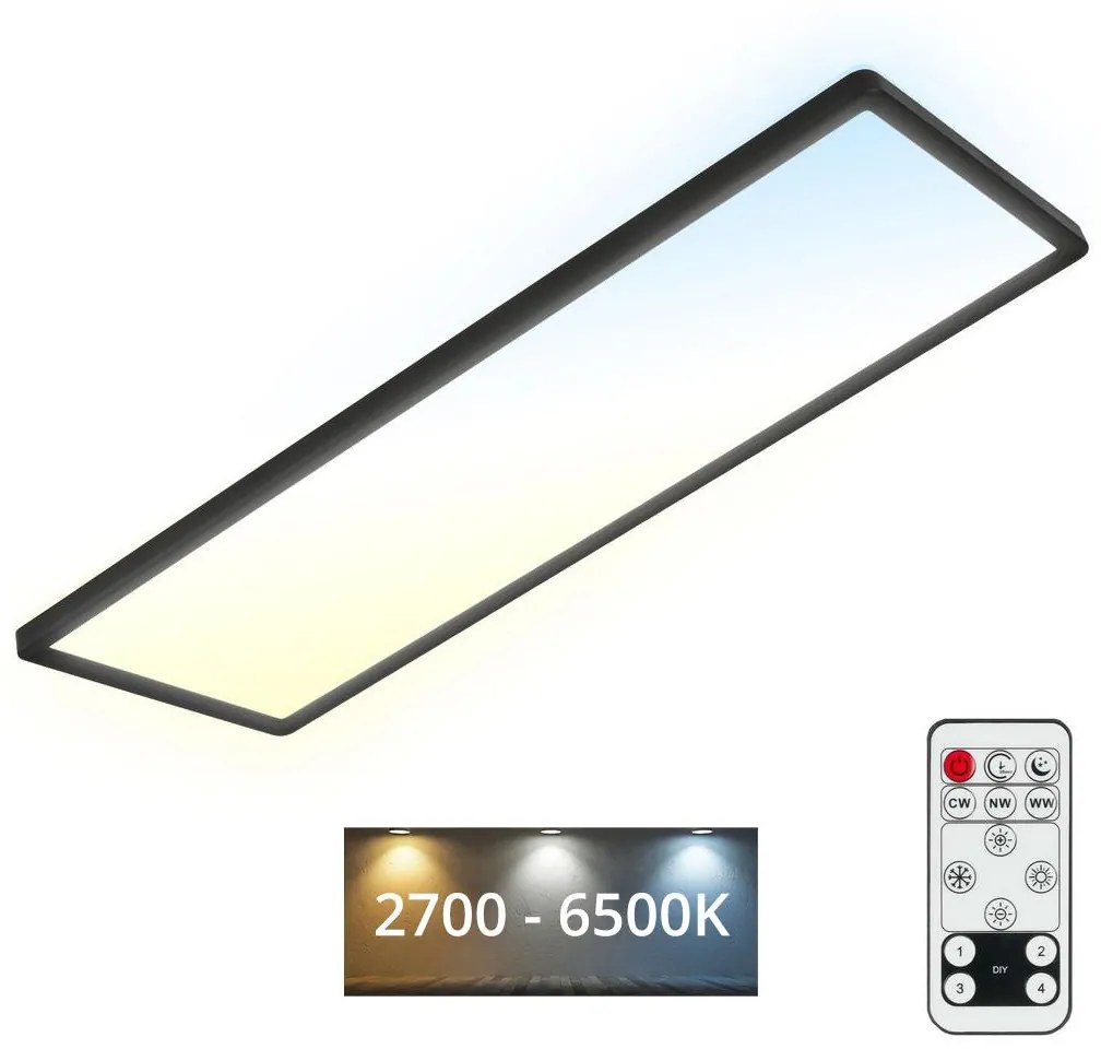 Plafonieră LED dimabilă SLIM LED/23W/230V Brilo + telecomandă