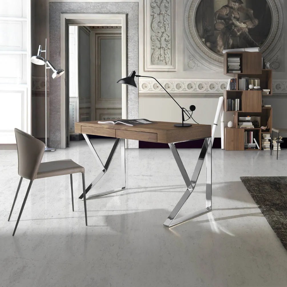 Birou elegant design modern Roxy AC-LE351-NOGAL