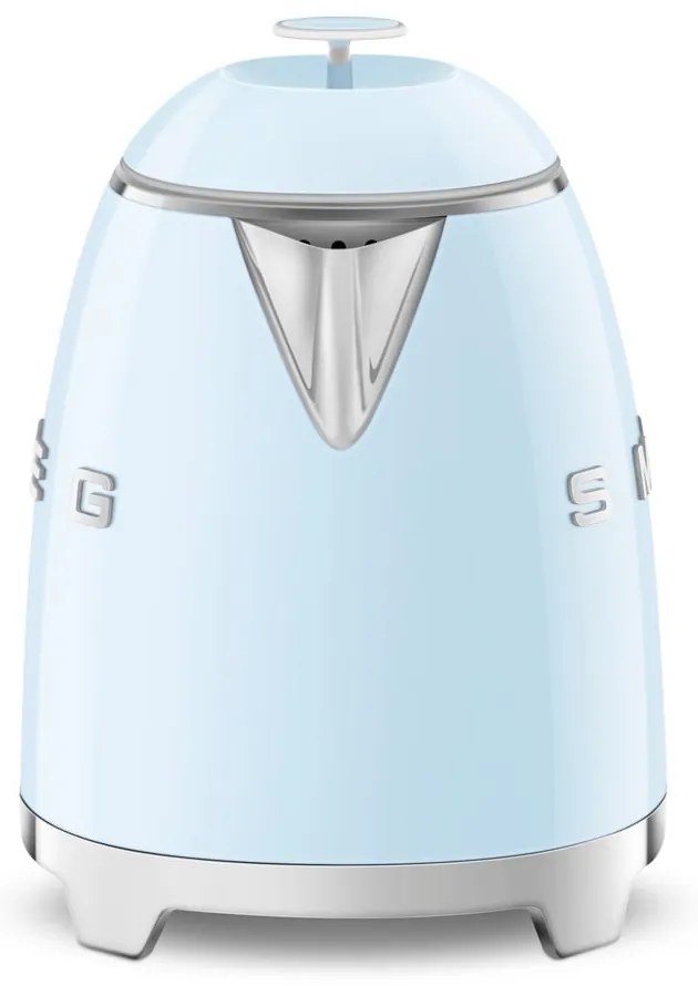 Ceainic electric albastru deschis din oțel inoxidabil 800 ml Retro Style – SMEG