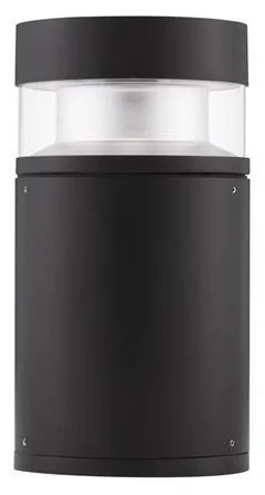 Stalp LED mic pentru exterior design modern IP54 Tala negru