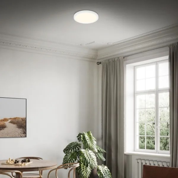 Plafonieră LED dimabilă RUNA LED/22W/230V alb Briloner 3704-016 + telecomandă