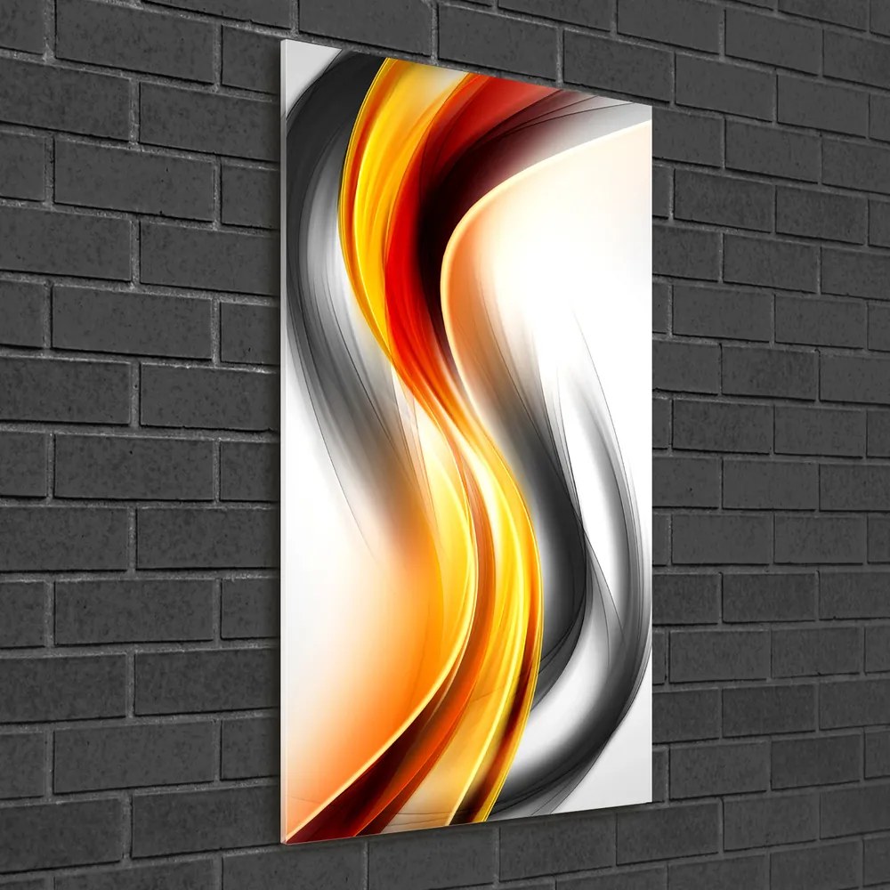 Tablou acrilic Valuri abstracte