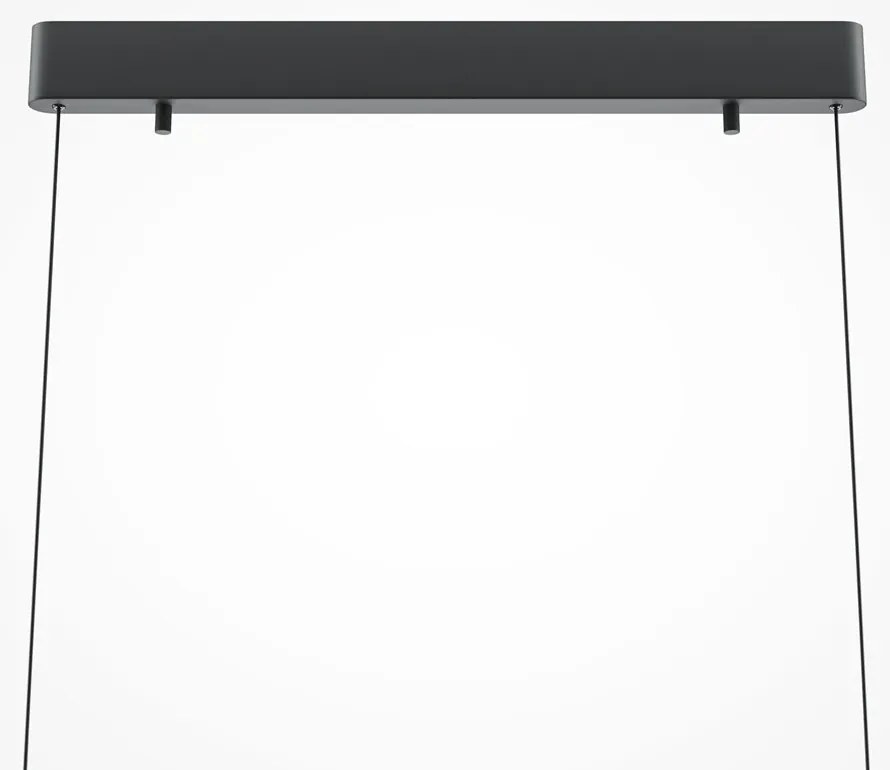 Lustra LED suspendata stil minimalist modern Motion negru