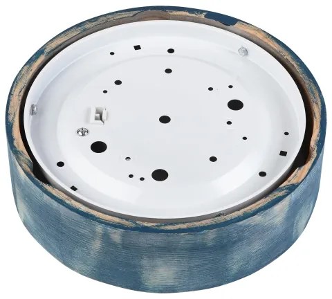 Brilagi - Plafonieră PINO 1xE27/15W/230V pin/albastru Ø 27,5 cm