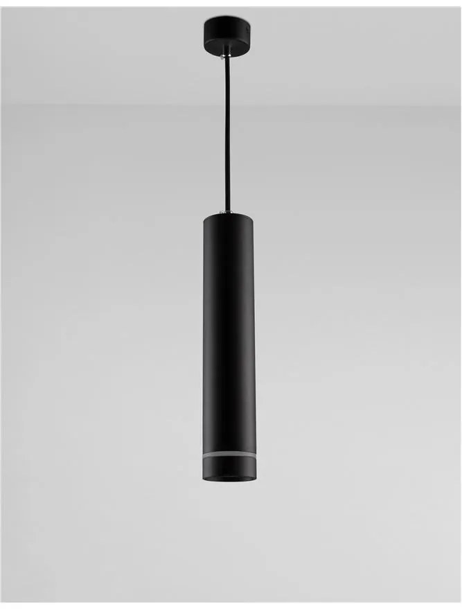 Pendul design minimalist Esca negru NVL-9387003