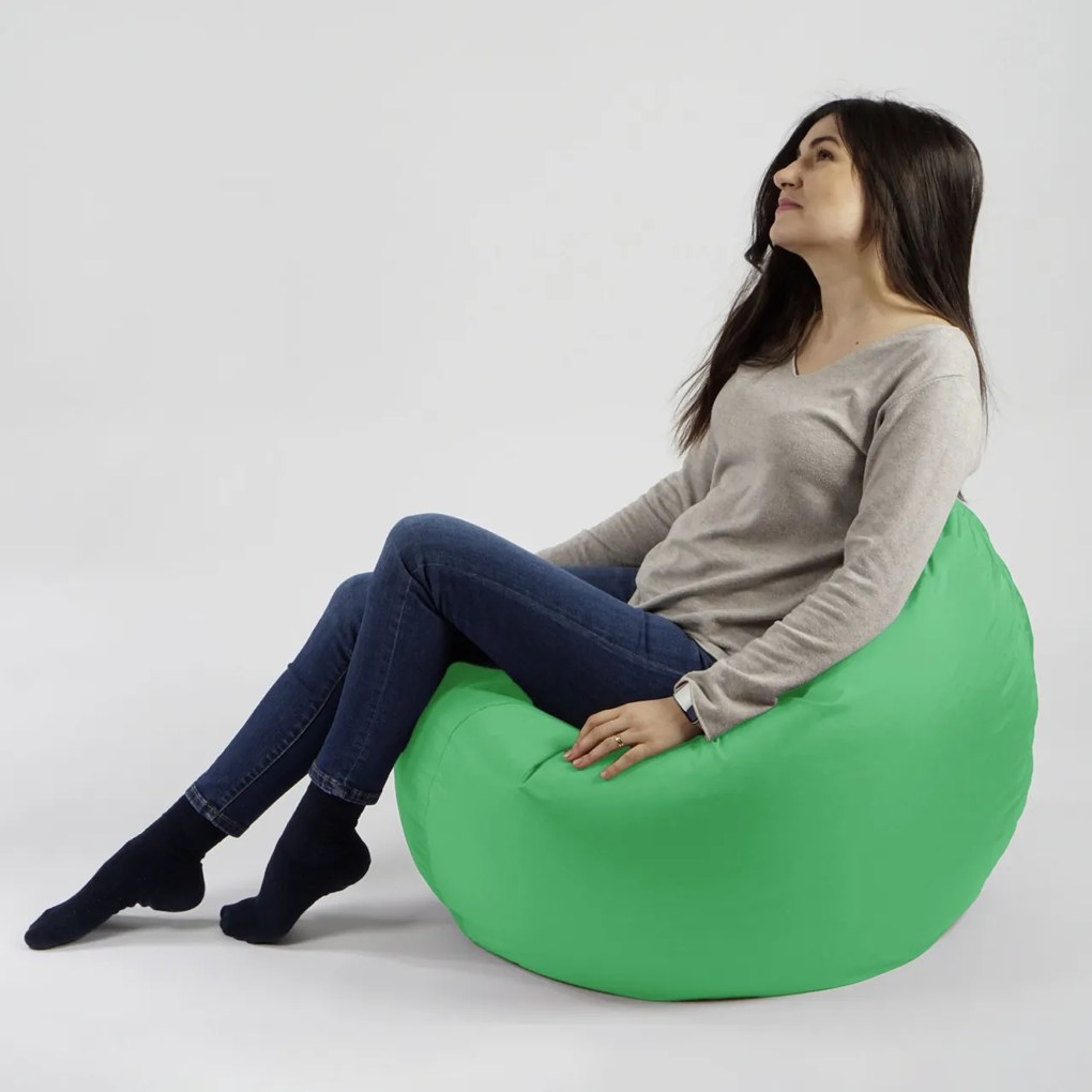 Fotoliu Relaxo, material impermeabil - Green Apple