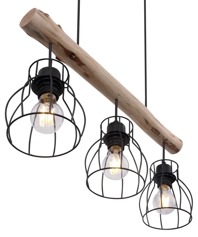 Lustra suspendata stil natural minimalist MINA 3L