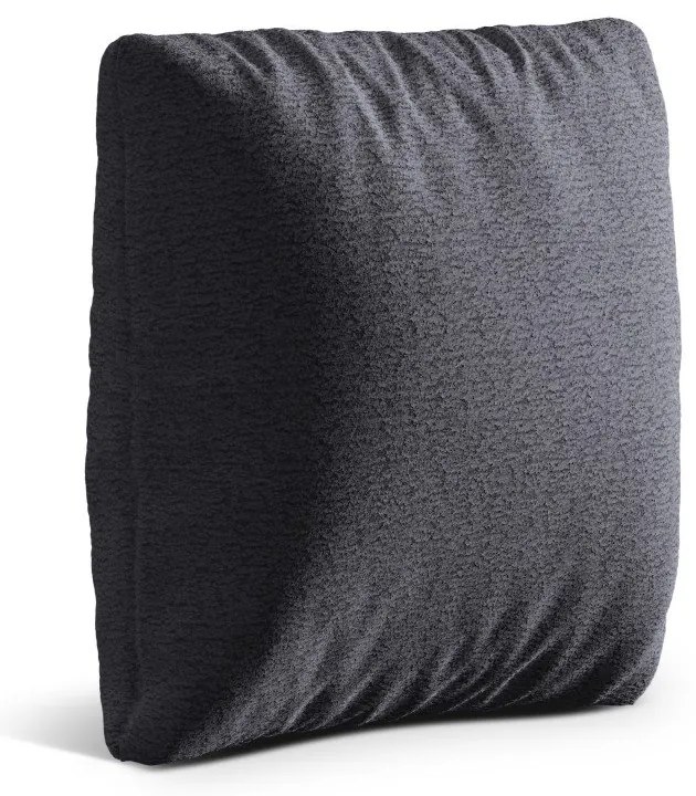 Pernă pentru canapea gri închis cu tapițerie din țesătură bouclé Kemi – Cosmopolitan Design