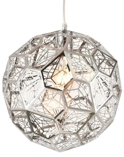 lustră pe cablu ORION 1xE27/40W/230V crom lucios