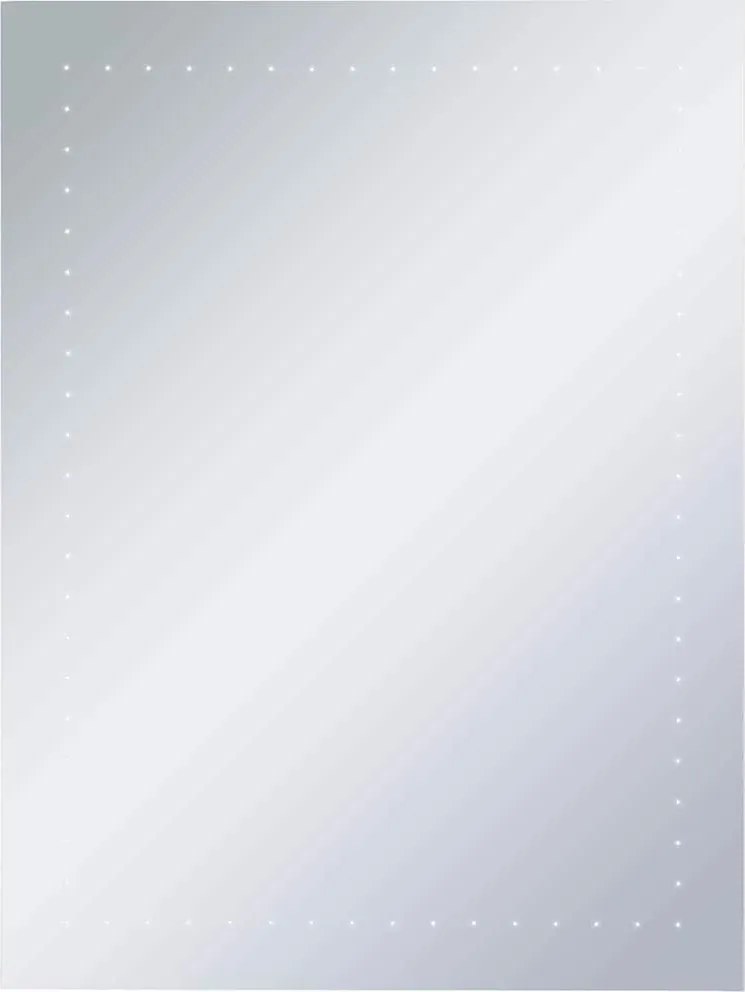 vidaXL Oglindă cu LED de perete de baie, 60 x 80 cm