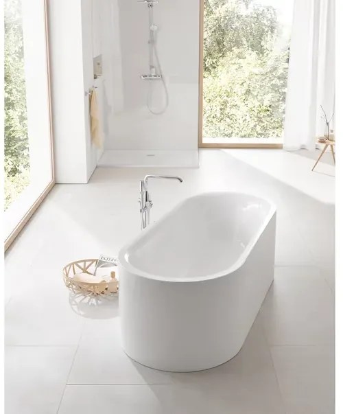 Baterie cada - dus freestanding Grohe Essence crom lucios