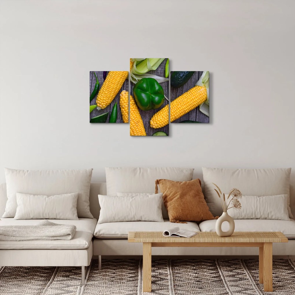 Tablou cu legume (90x60 cm)