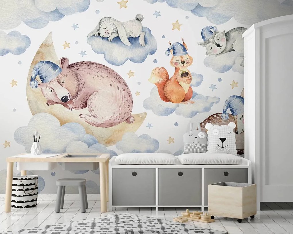 Fototapet - Animale dormind (152,5x104 cm)