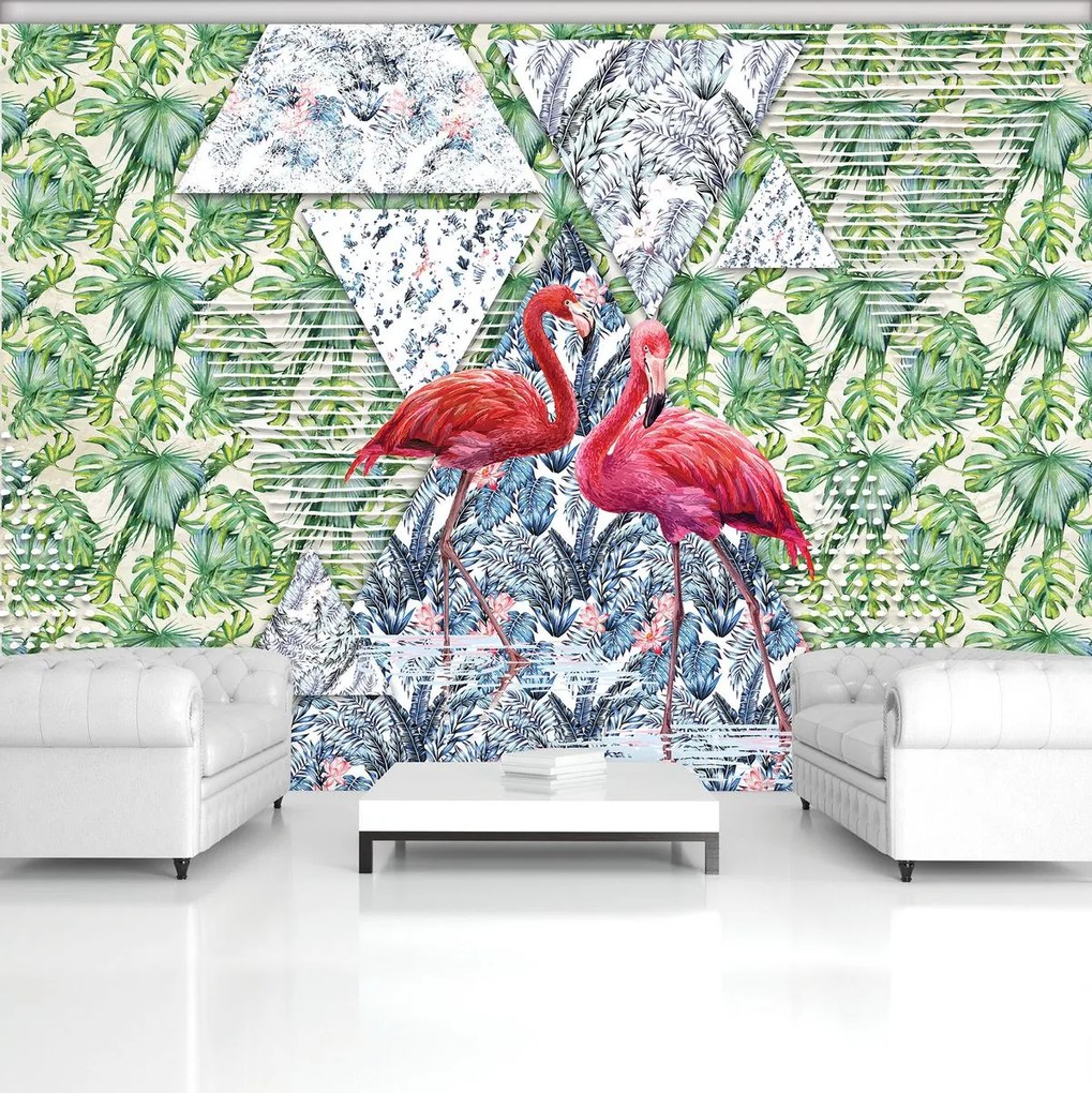 Fototapet - Flamingo (152,5x104 cm)
