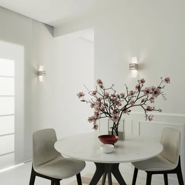 Aplică perete LORETO 1xG9/40W/230V gri