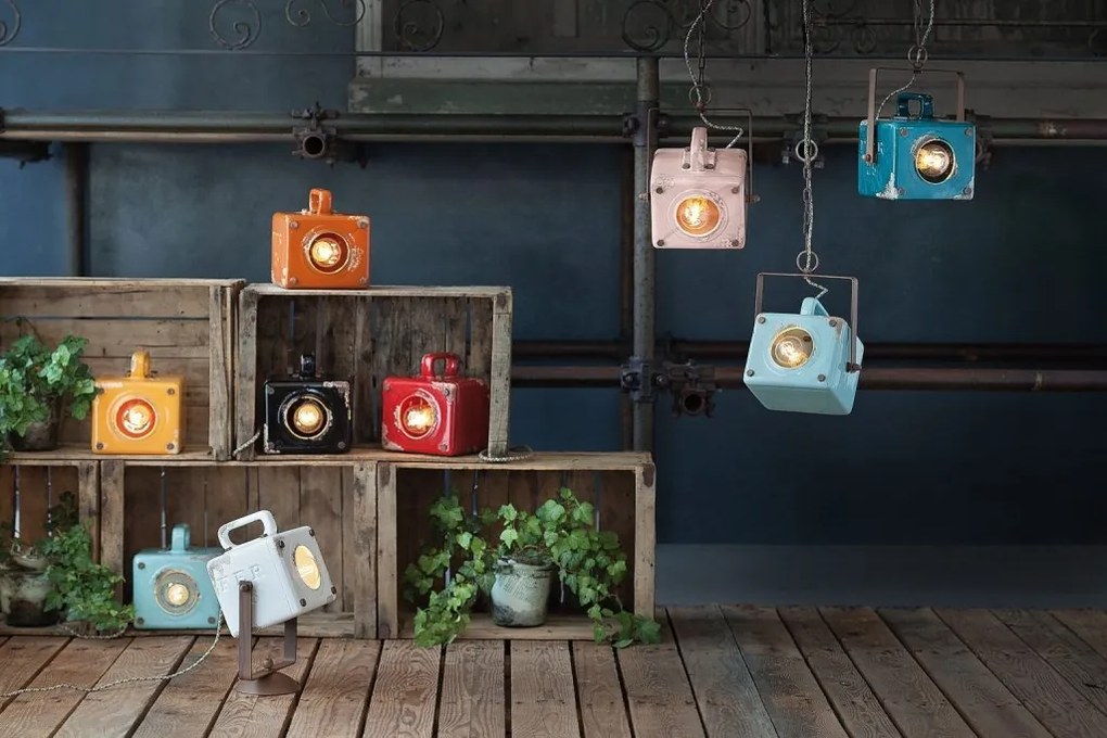 Aplica de perete design retro realizat manual din ceramica INDUSTRIAL