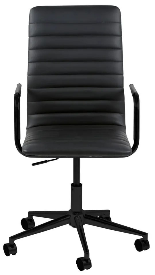 Scaun de birou pe roți Actona Wislow, negru