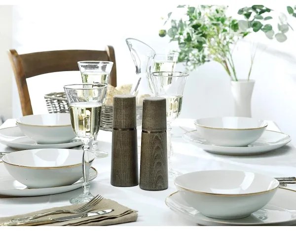 Set de râșnițe pentru piper și sare MARLOW fag 2 buc. 18,5 cm Cole&Mason