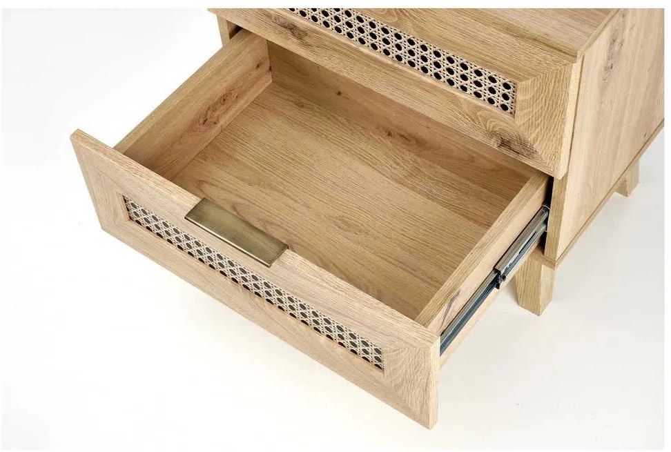 Noptieră Rustico, stejar artisan