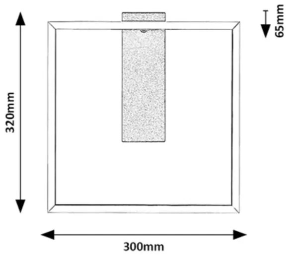 Aplică LED TUMNUS LED/14W/230V 4000K Rabalux 71011