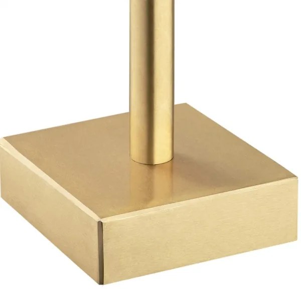 Lampă de masă ABRUZZO 1xE14/7W/230V alamă/neagră Argon 8031