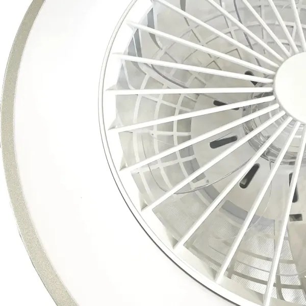 Plafonieră LED cu ventilator OPAL LED/48W/230V + telecomandă