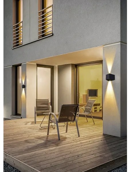 Immax 08489L - Lampă solară LED de perete cu senzor LED/2W/5V IP54