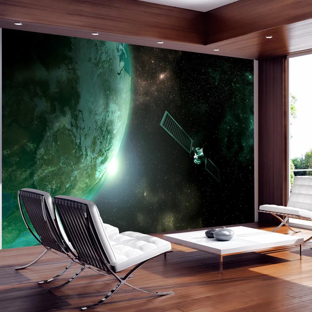 Fototapet Bimago - Green Planet + Adeziv gratuit 250x175 cm