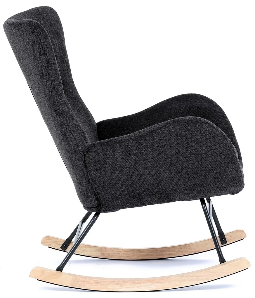 Fotoliu balansoar BK2, negru
