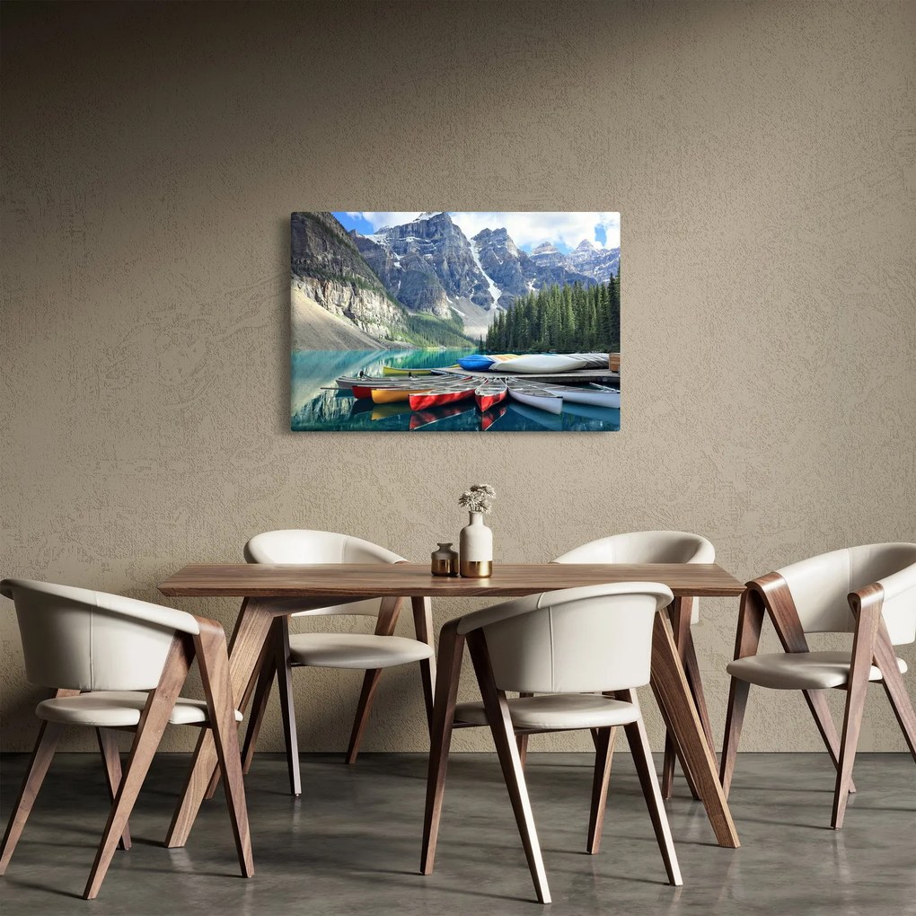 Tablou - Moraine Lake (90x60 cm)