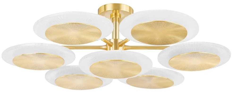Lustra LED aplicata design LUX, Topaz 328-38-VPB-CE HVL