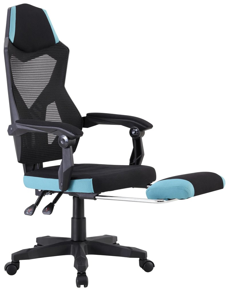 Scaun de birou Jarak 884H-L036 (negru + neo mint). 1075437