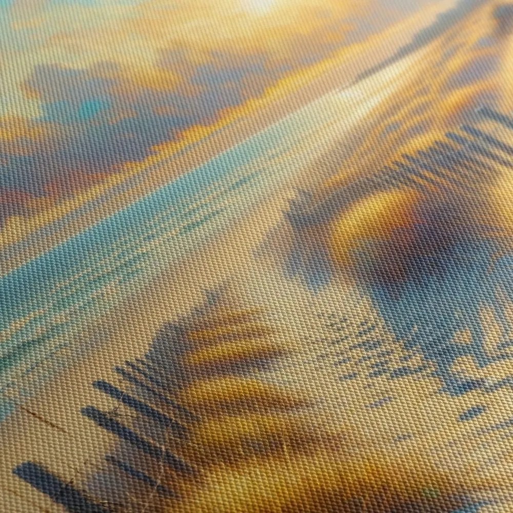Tablou drum printre dune spre mare
