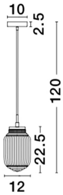 Pendul design modern Nord NVL-838184