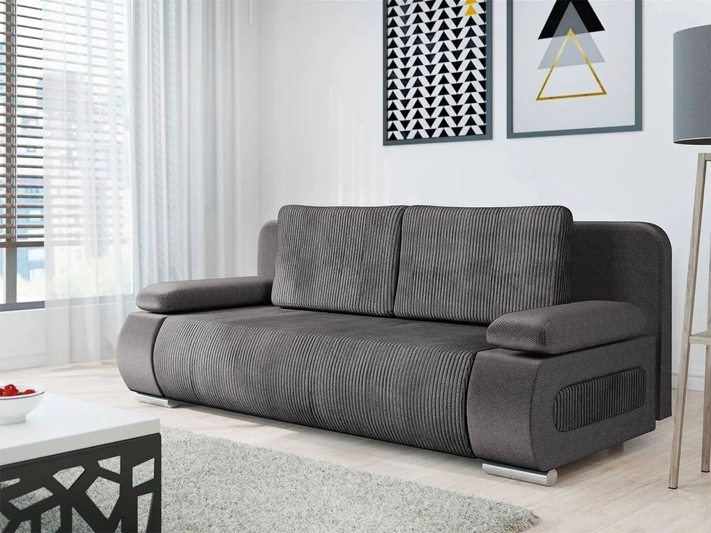 Canapea Erlissa  (gri). Promo -17%. 1122136