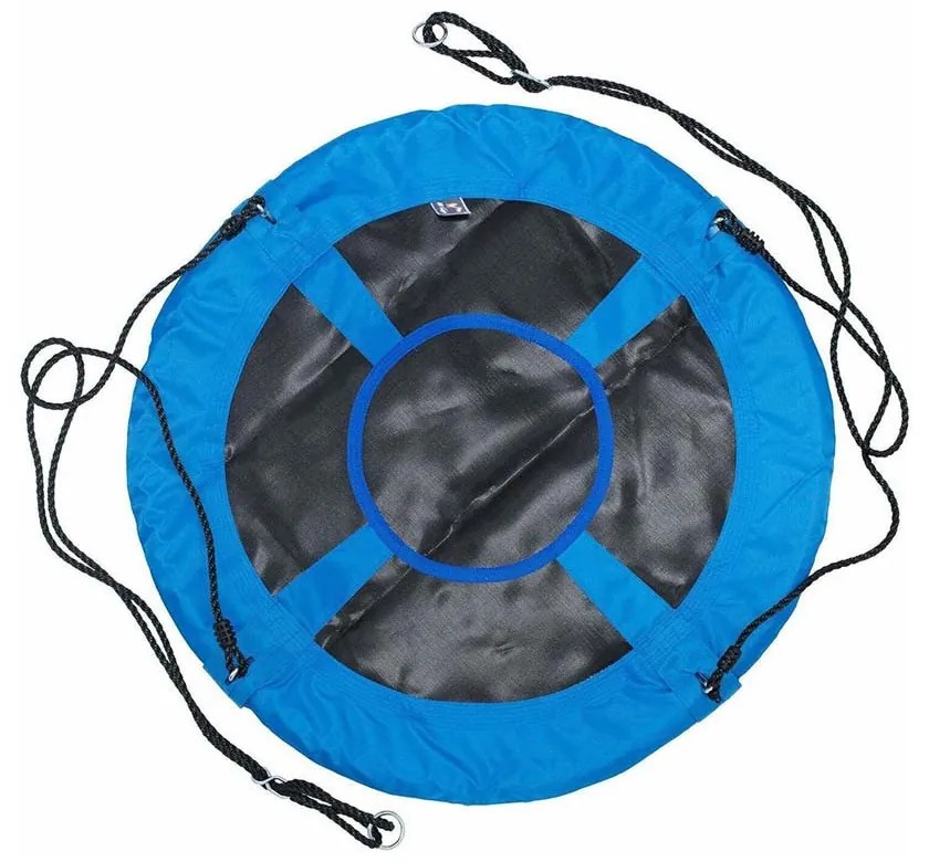 Leagan cuib-110 cm-albastru-fara cort