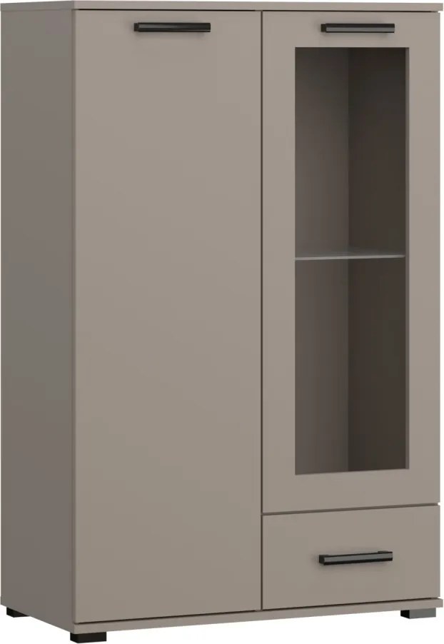 Comodă Frazio Tall – 80x40x125 cm – Cașmir