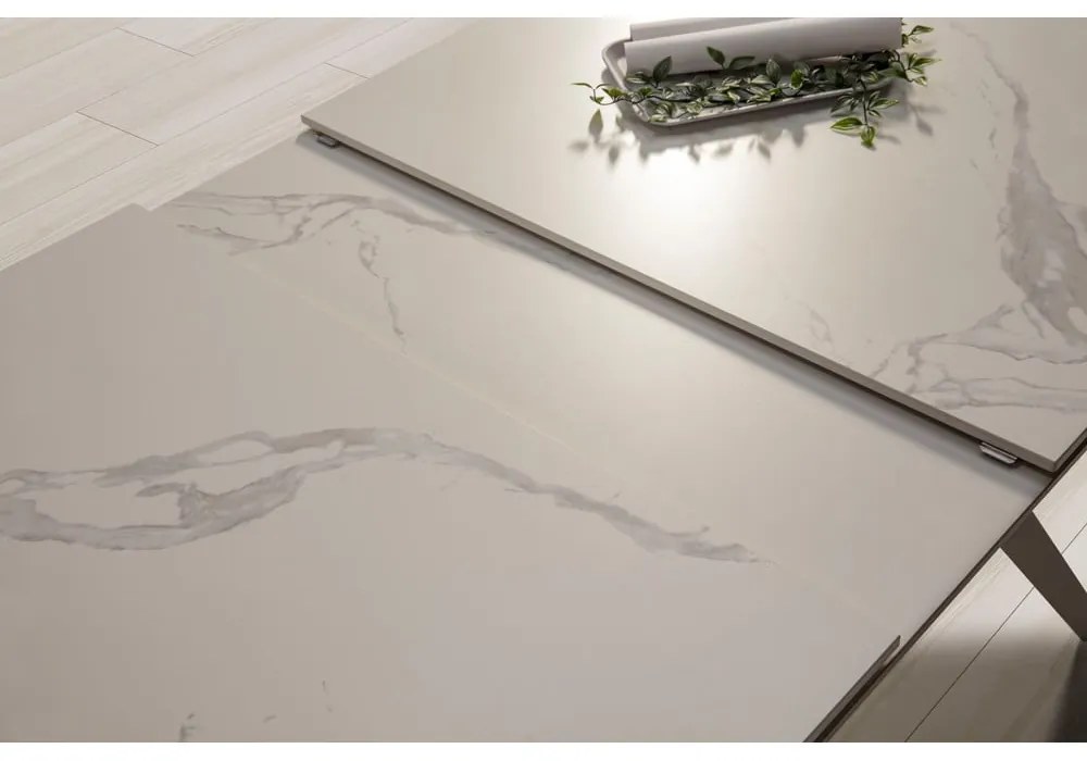 Masă de dining din ceramică 90x160 cm Lula – Marckeric