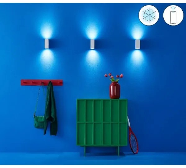 Aplică LED RGBW dimabilă UP&DOWN 2xGU10/4,7W/230V alb Wi-Fi WiZ