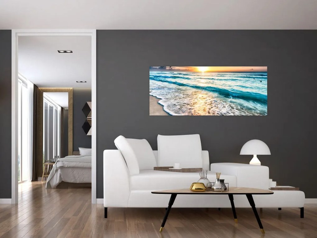Tablou - Mare (120x50 cm)