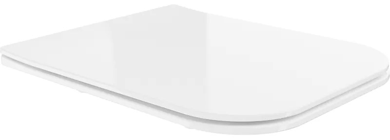 Mexen Madox capac WC cu cădere lentă slim, duroplast, alb lucios - 39154000