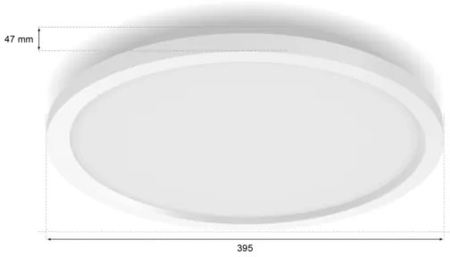 Plafonieră LED RGBW dimabilă Hue SURIMU LED/40W/230V Philips