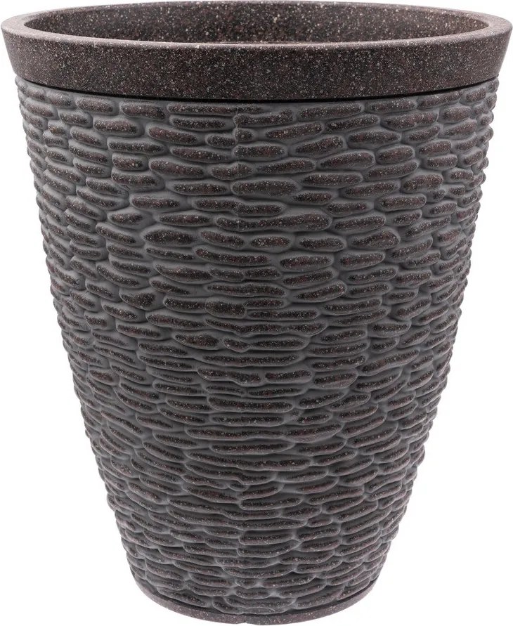 Ghiveci din plastic reciclat ø 38 cm – Dakls