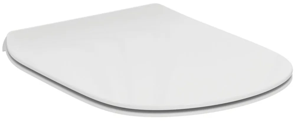 Capac WC ultra plat, alb