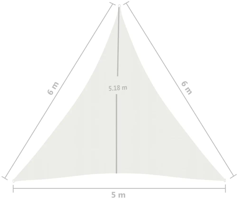 Panza parasolar, alb, 5x6x6 m, 160 g m  , HDPE Alb, 5 x 6 x 6 m